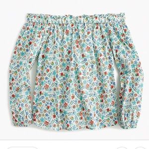 JCrew Liberty OffThe Shoulder Top